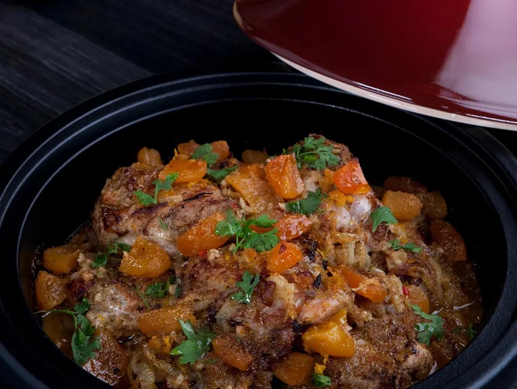 Tajine di pollo alla marocchina