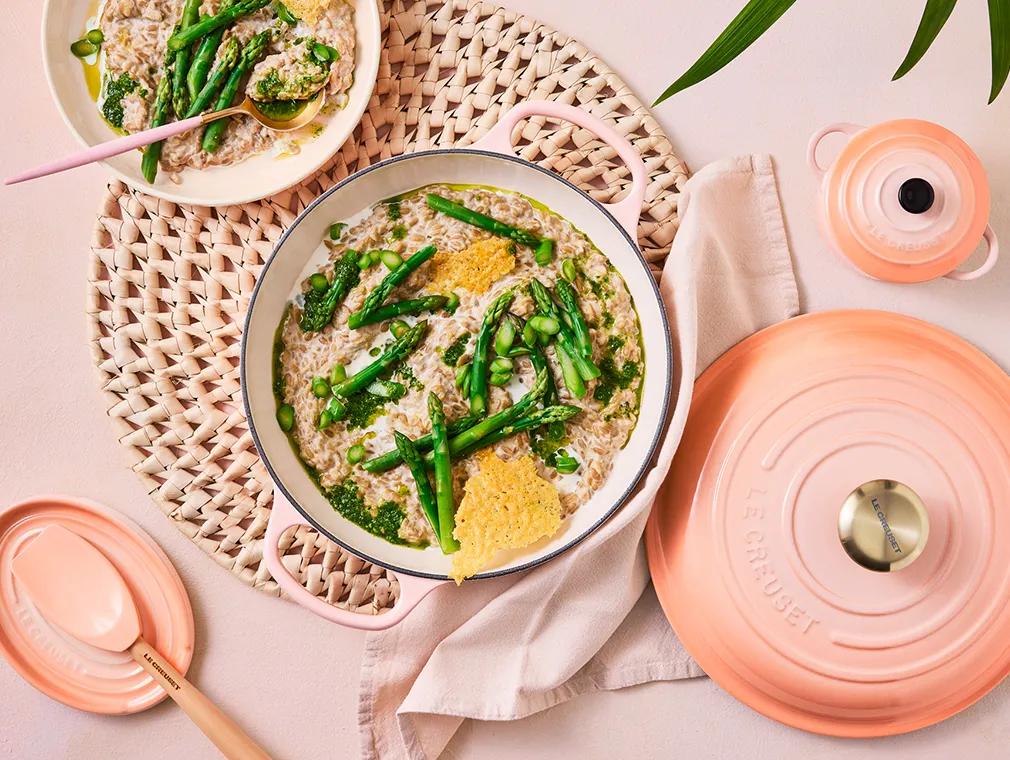 Risotto ai semi di girasole con pesto