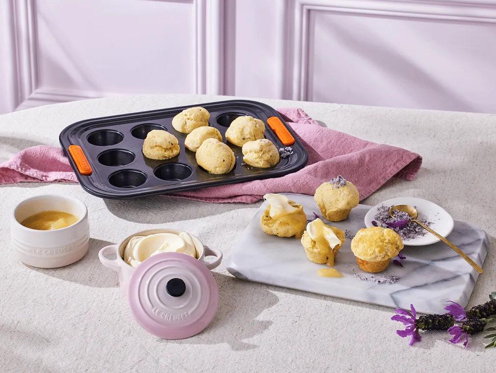 Mini scones al limone e lavanda